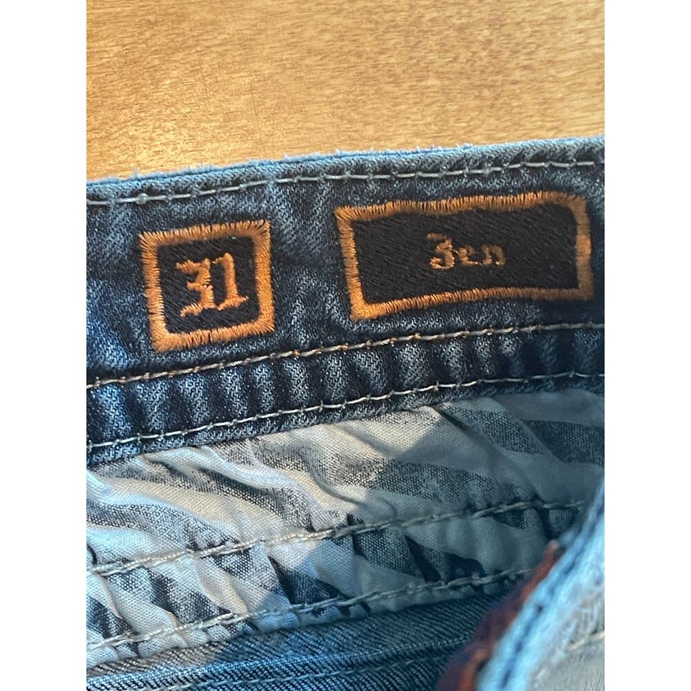 Rock Revival Women's Cut-Off Jean Shorts, Thrashed, Size 31, Short, Zen - Picture 3 of 14